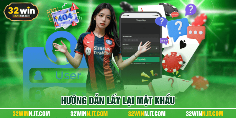 Hướng dẫn lấy lại mật khẩu